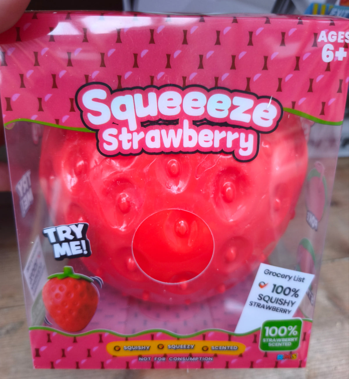 Jumbo squishy strawberry