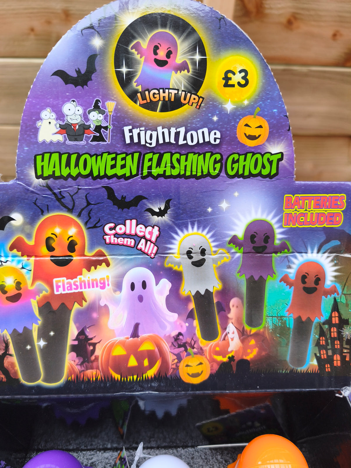 Frightzone Halloween Flashing Ghost