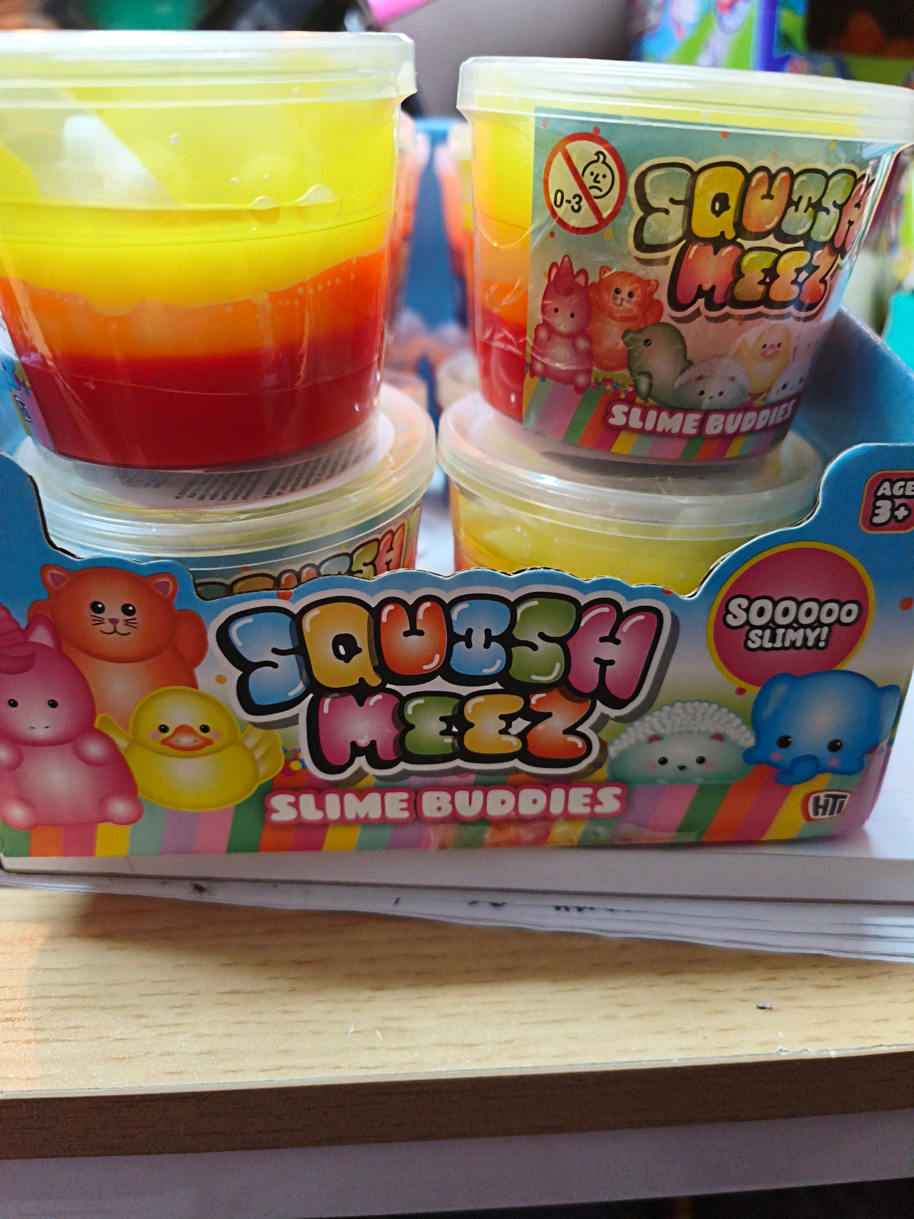 Squish Meez Slime Buddies