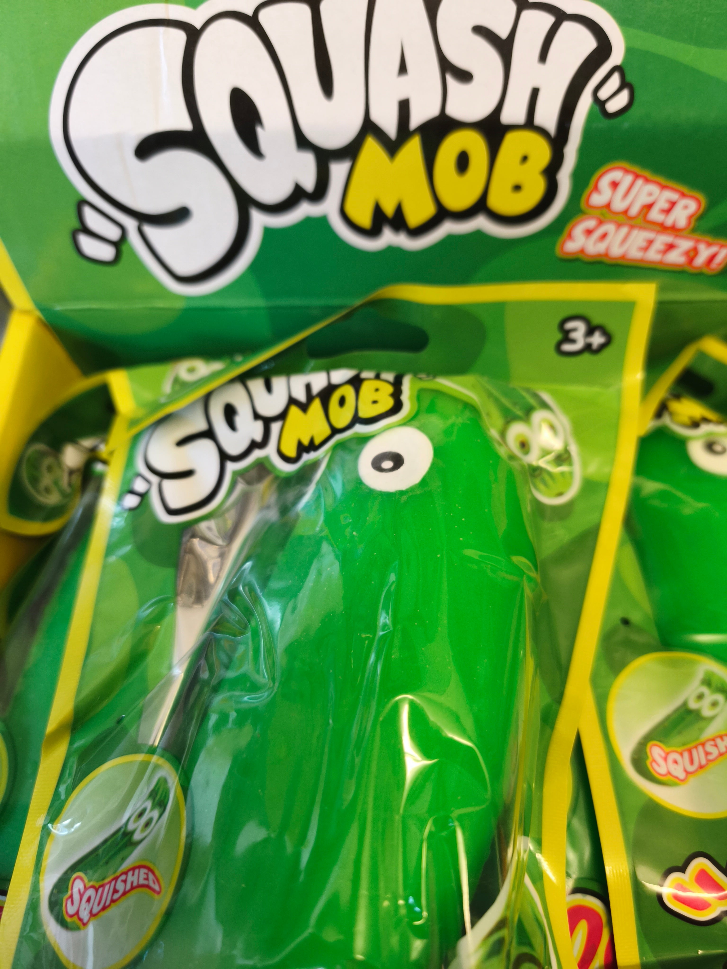Squash Mob squishy cucumber