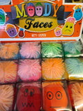 Moody faces sensory toy