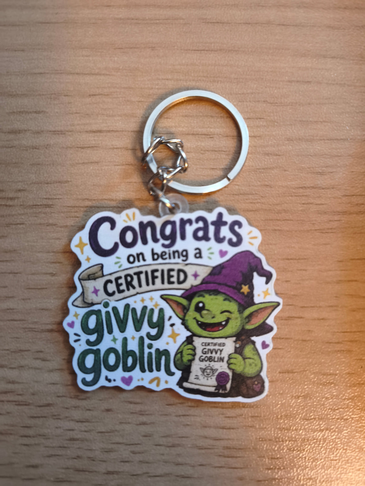 Givvy Goblin Keyring