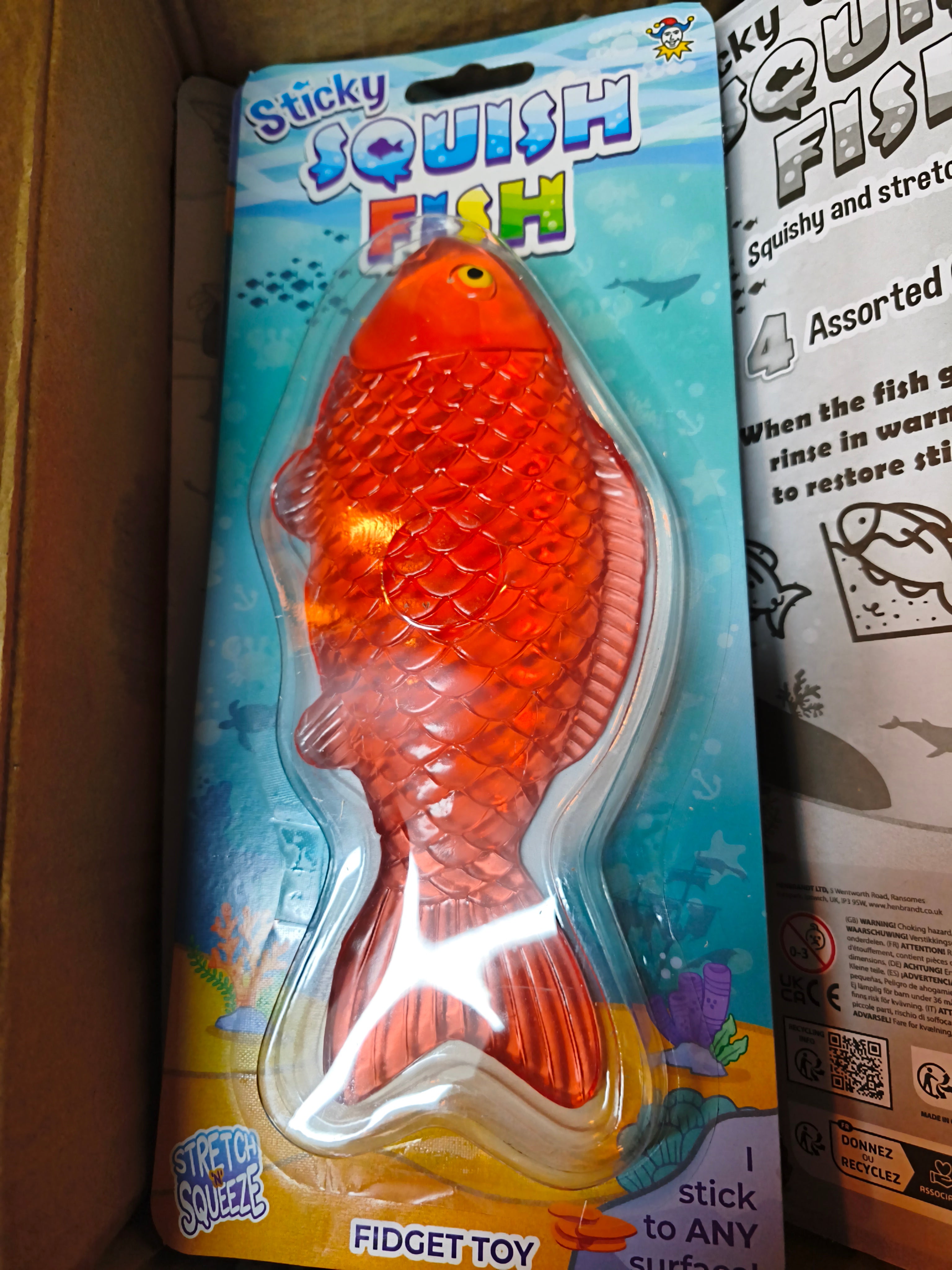Sticky Squish Fish