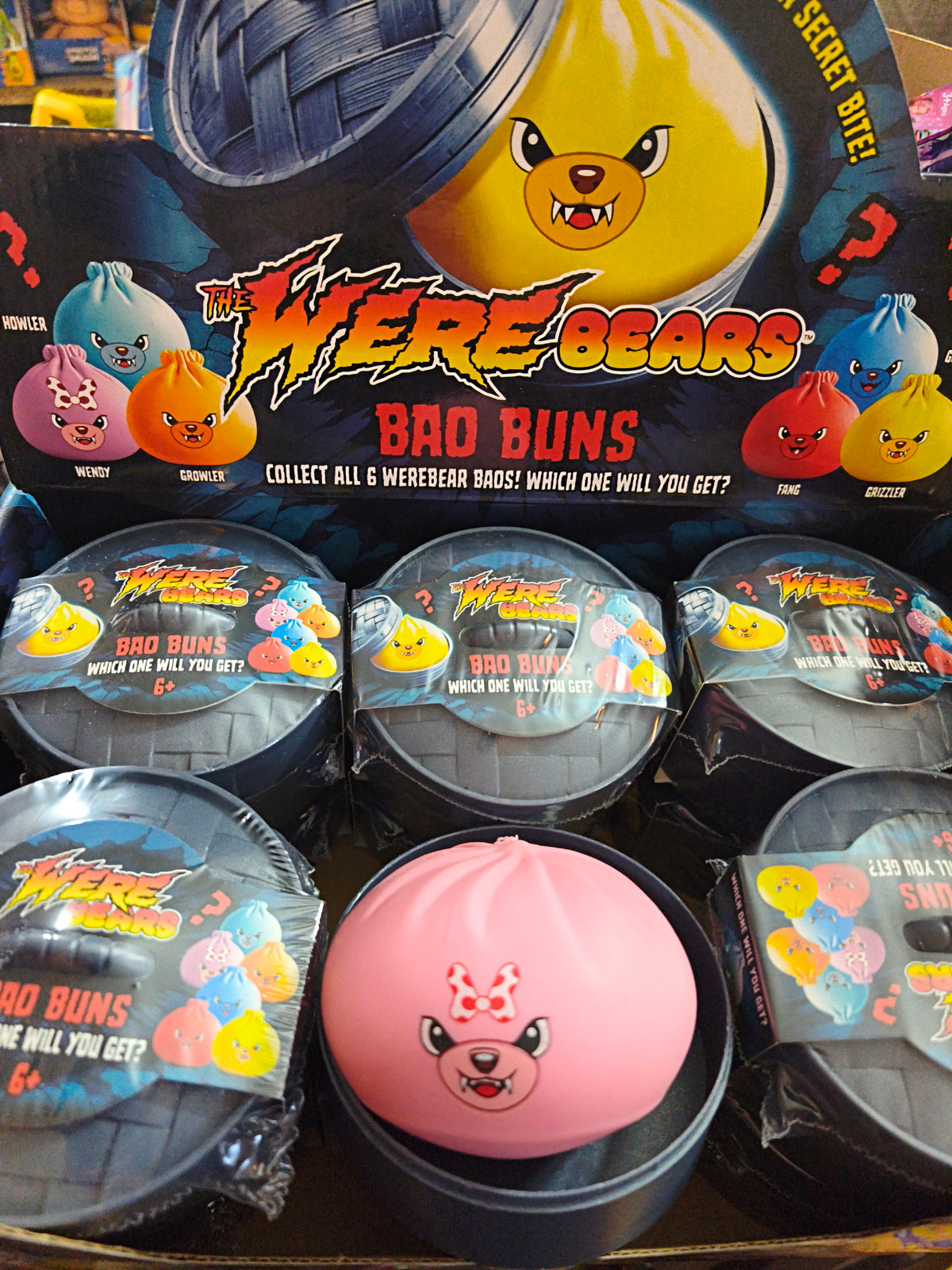 KTL The Were Bears boa bun dumpling