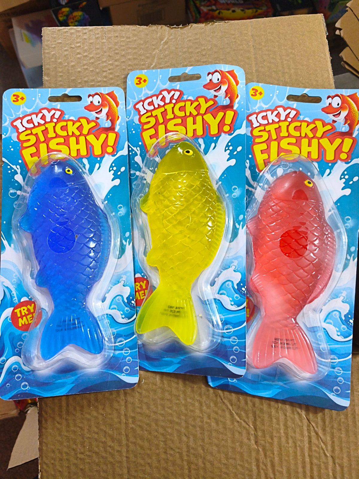 Icky sticky fishy