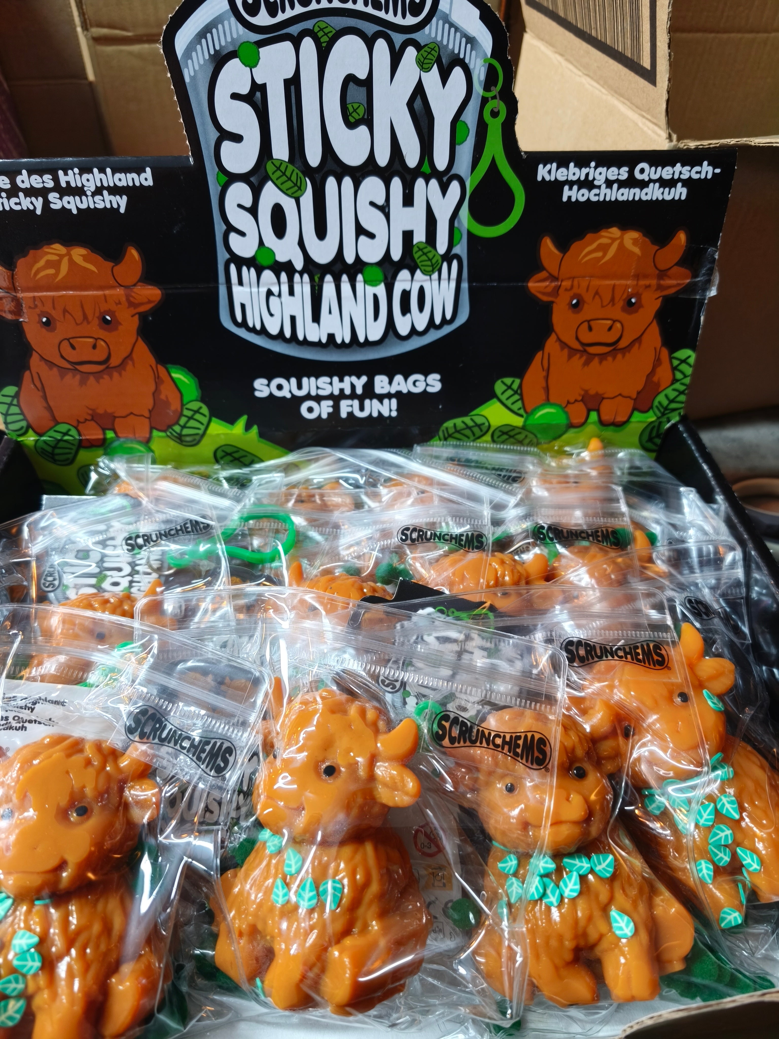 Sticky Squishy Highland Cow