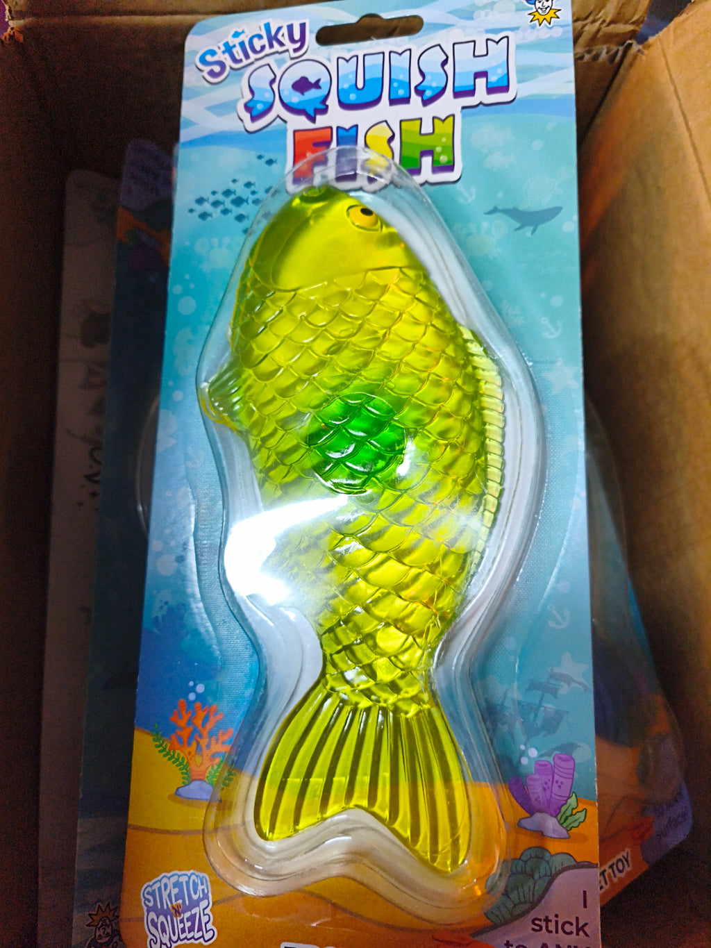 Sticky Squish Fish