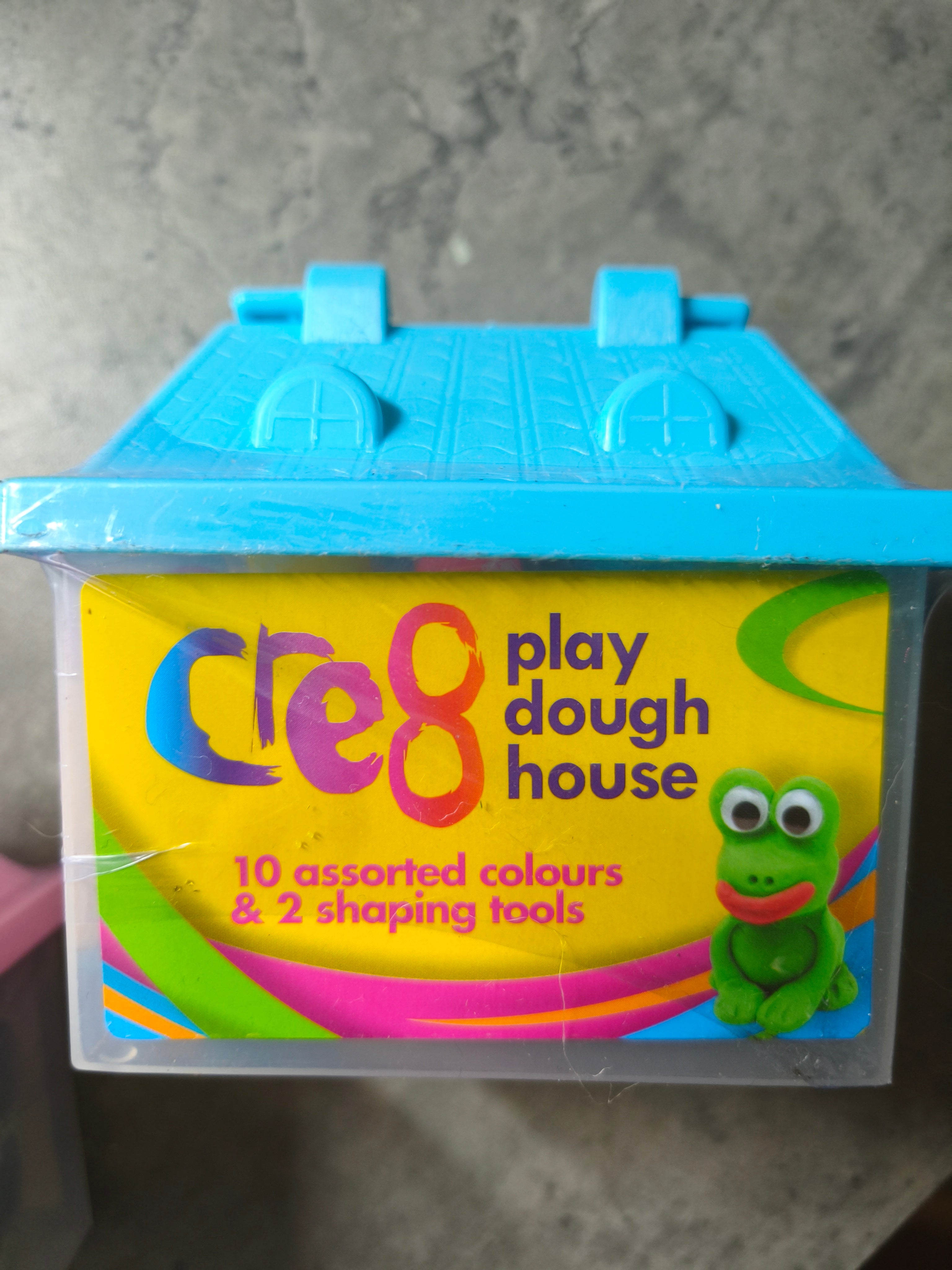 play dough house