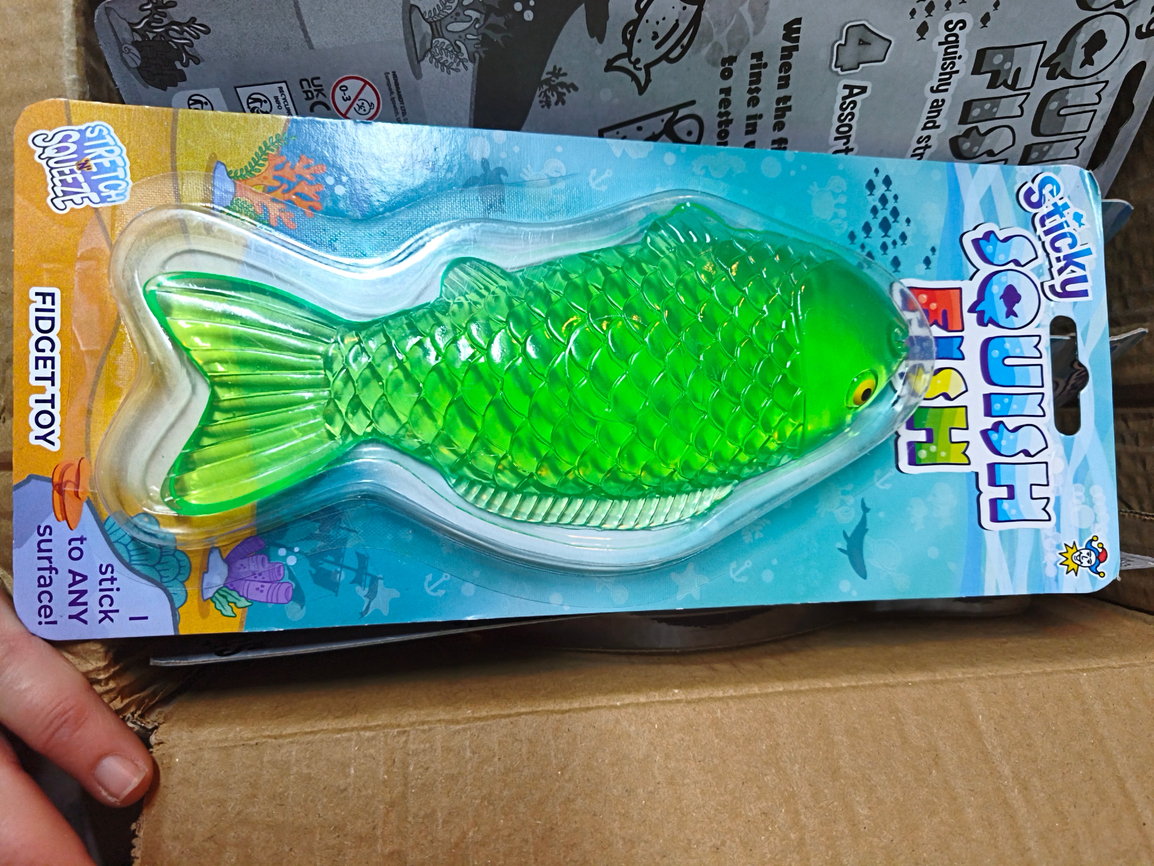 Sticky Squish Fish