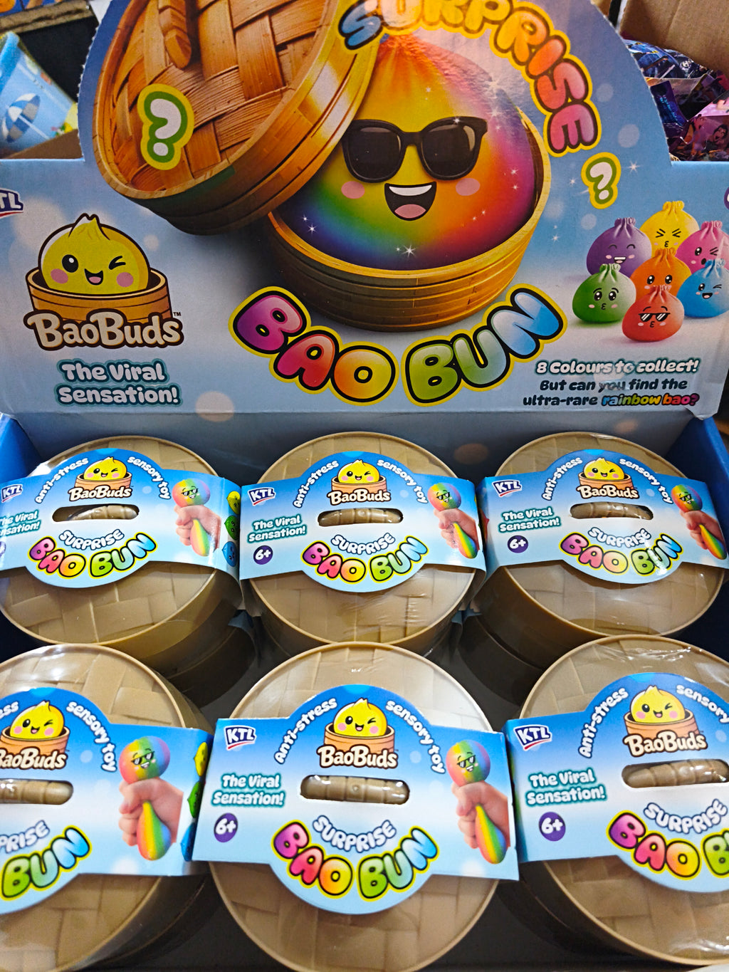 KTL Rainbow surprise Bao Bun dumpling