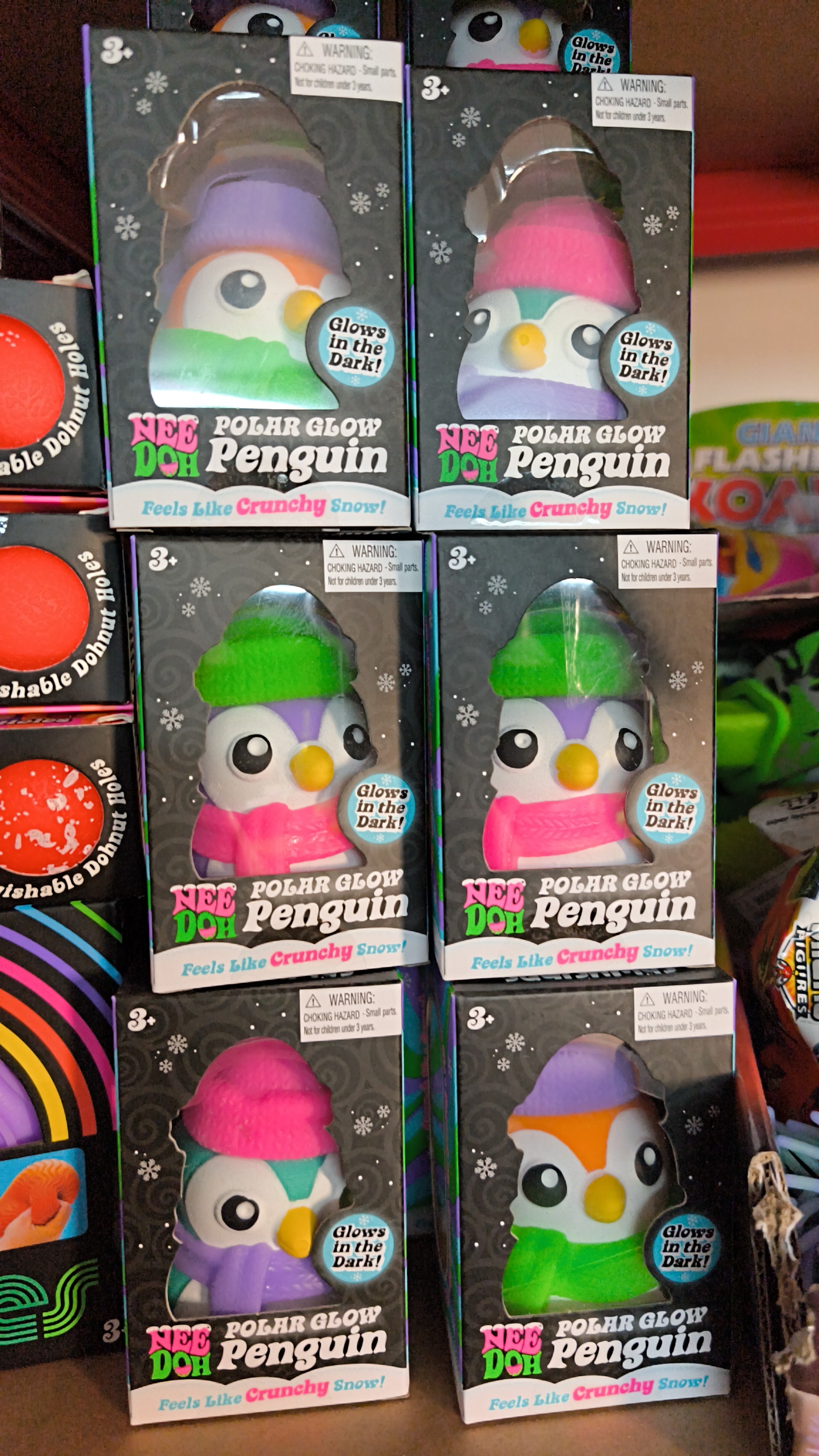 Needoh Polar Glow Penguin